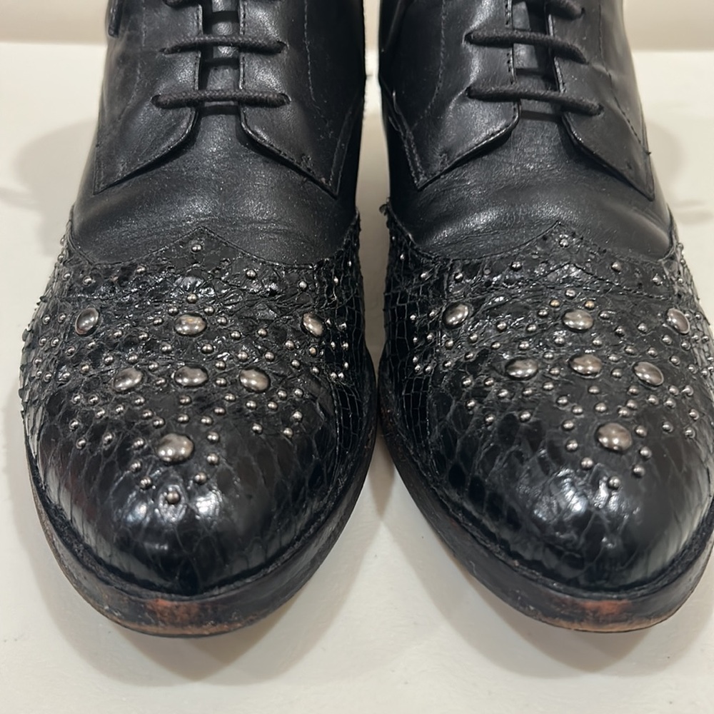 Donald J. Pliner Size 7.5 Black Boots - Picture 3 of 11